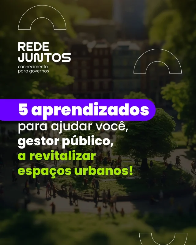 Mais do que uma melhoria visual, a revitalização urbana exige planejamento estratégico, engajamento social e colaboração entre diferentes setores.

Na Formação gratuita da Rede Juntos, você aprende a:
✅ Criar projetos urbanos sustentáveis

✅ Garantir segurança e acessibilidade nos espaços públicos

✅ Atrair investimentos para melhorias na cidade

✅ Envolver a comunidade na transformação urbana
Quer saber mais? Acesse a Formação gratuita e descubra como implementar Áreas de Revitalização Compartilhada no seu município: link na bio! 😉

#RevitalizaçãoUrbana #CidadeParaTodos #GestãoPública #PlanejamentoUrbano #Infraestrutura #RedeJuntos